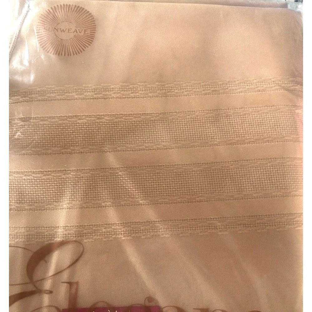 Vtg Brown Tablecloth 70